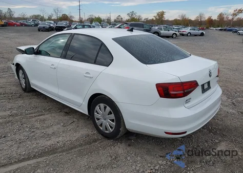 2016 Volkswagen Jetta 1.4T S z USA, uszkodzony, nr VIN 3VW267AJ3GM339945
